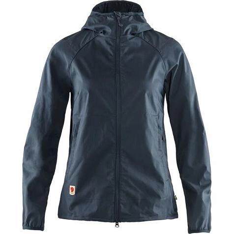 Fjallraven Women High Coast Trekking Jacket Navy PH127637 Philippines